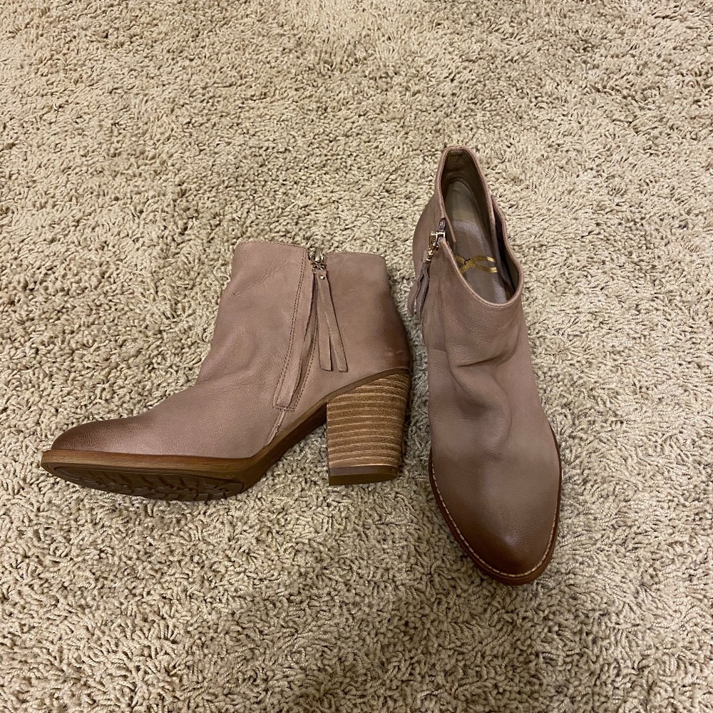Brown Sam Edelman Booties